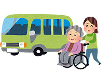 ���}�ԂƎԂ������p�ҁA�E���̃C���X�g