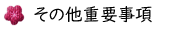 ���̑��d�v����