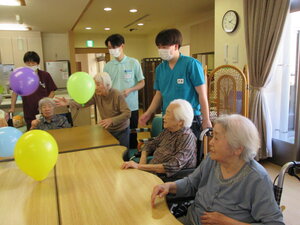 8月4日　夏色風船バレー　新館（萩・楓）