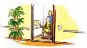 3.車椅子対応エレベーター