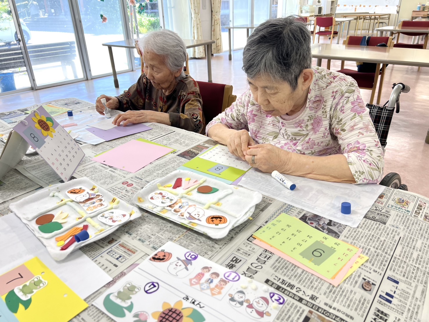 学生・生徒介護体験の様子